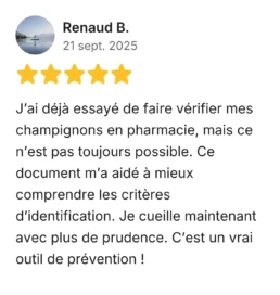 Les clients donnent leur avis sur la formation identification champignons